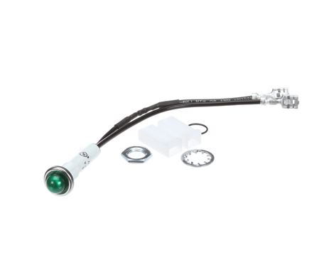 KIT LAMP ASSEMBLY LED GREEN 250V