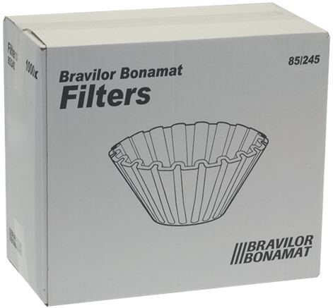 FILTRO CARTA A CESTO ø 85/245 mm 1000pz