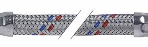TUBO FLEX ø 3/8" Fp x 1/2" Fp 750 mm