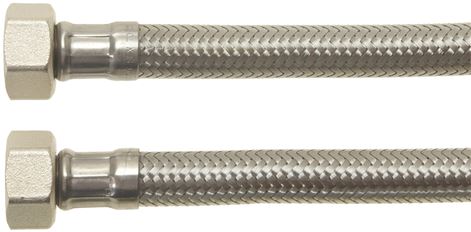 TUBO FLEX ø 1/2"Fp x Fp 1500 mm
