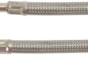 TUBO FLEX ø 3/8"MM 90° 2500 mm