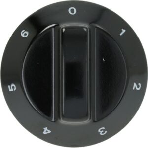 MANOPOLA NERA ø 60 mm 0-1-2-3-4-5-6