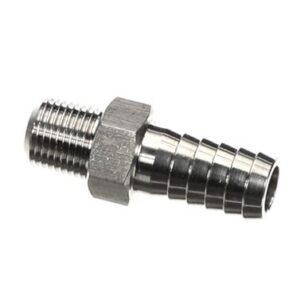 FITTING .375 BARB X .125 MPT - 304 SST