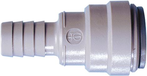 Verbinder mit 15mm, Schlauchprofil 1/2"