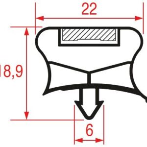 GIUNTO RAPIDO D=10.6 H=5 SP=1