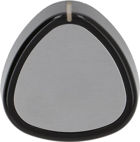 MANOPOLA TIPO GLEM GAS MARRONE ø 45 mm