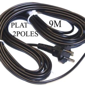 CABLE PLAT 9M POUR ENROULEUR