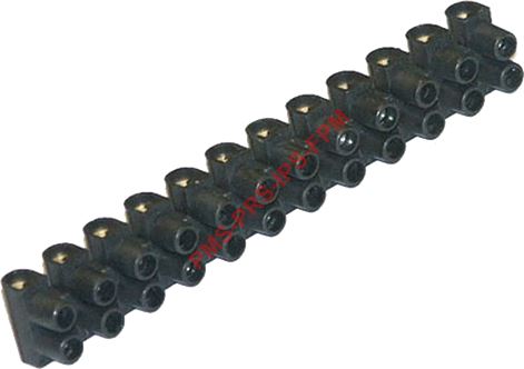 BARRETTE PLASTIQUE 6MM2 MAX 380V