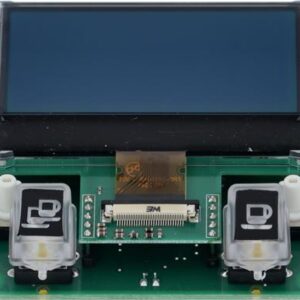 SCHEDA ELETTRONICA DISPLAY 4 PULSANTI