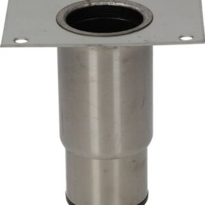 PIEDE REGOLABILE INOX ø 2" x h 125 mm