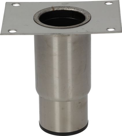 PIEDE REGOLABILE INOX ø 2" x h 125 mm
