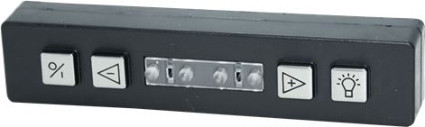 CLAVIER DE COMMANDE ELECTRONIQUE LED