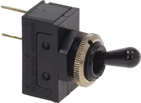INTERRUTTORE UNIPOLARE NERO 16A 250V