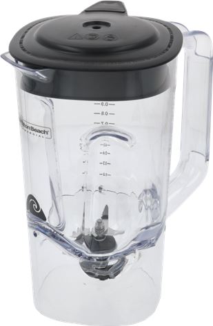 COMPLETE CONTAINER (LID, BLADES, JAR)