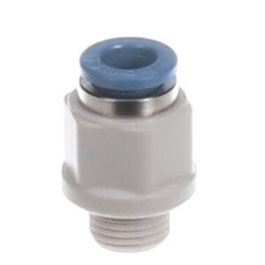 FITTING 6MM TUBE 1/8 BSPP .030 ORF PPSU