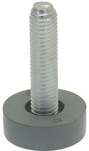PIEDE IN GOMMA ø 30x10 mm