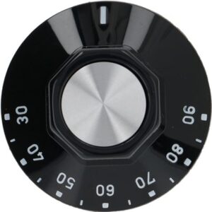 MANOPOLA NERA ø 50 mm 30-90°C