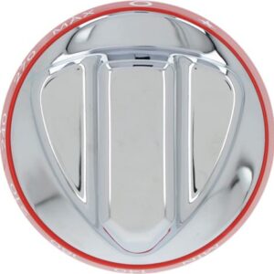 MANOPOLA ARGENTO-ROSSA ø 72 mm 140-270°C