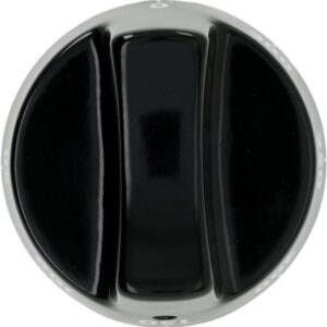 MANOPOLA NERA ø 63 mm 50-300°C