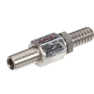 CHECK VALVE, SST.38 BARB W/VIT