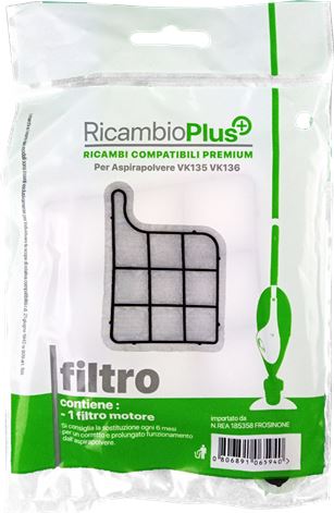FILTRO MOTORE VK135/VK136 RICAMBIO PLUS