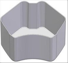 VASCHETTA BUCCE BC VER/ESS PRO - SILVER