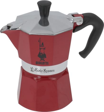 MOKA EXPRESS 3 TAZZE ROSSA BIALETTI