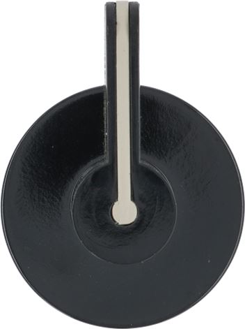 MANOPOLA TIPO SMEG NERA ø 28 mm