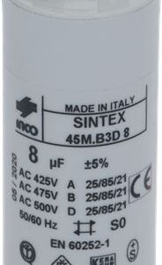 CONDENSATORE 8µF 450V MCF/MCI PER EUREKA