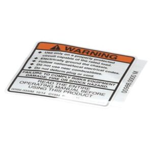 DECAL, WARNING ELECTRICAL