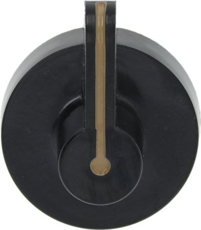 MANOPOLA TIPO SMEG NERA ø 27 mm