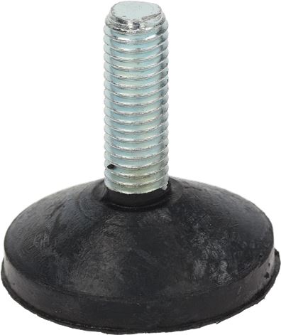 PIEDE IN PLASTICA ø 41x14 mm - 4 pz