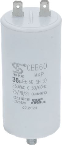 CONDENSATORE 36F, 110V