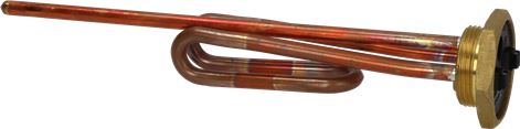 RESISTENZA 1200W 230V 1"1/4 CURVA