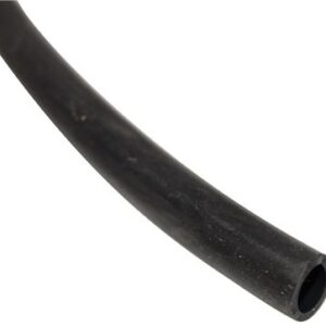 TUBO IN SILICONE NERO 10X2MM - A METRO