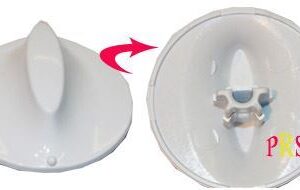 MANOPOLA BIANCA TIMER INDESIT C00075719