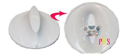 MANOPOLA BIANCA TIMER INDESIT C00075719