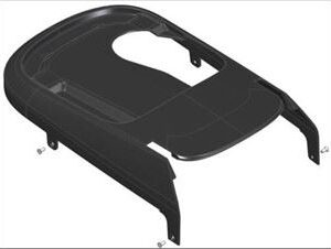 COPERCHIO SUPERIORE SOUL 2 - BLACK