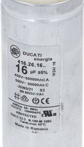 CONDENSATORE 16µF 440VAC 200/240V DITTIN