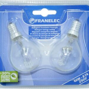 LAMPE ECO HALO 42W E14 2000H *2*BLISTER