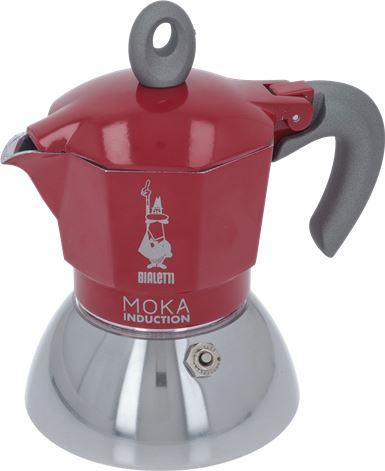 MOKA INDUCTION 2 TAZZE ROSSA BIALETTI