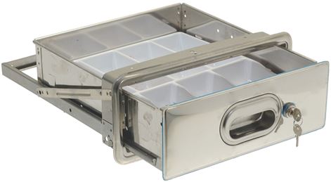 CASSETTO CASSA CON CHIAVE