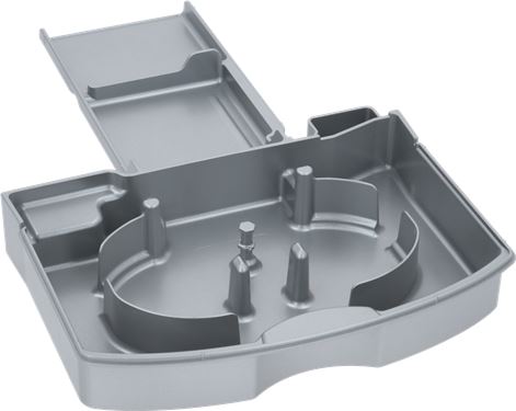 DLS-DRIP-TRAY PAINTED SILVER-MR ECAM