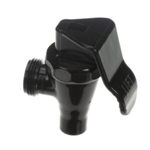 FAUCET ASSEMBLY BLACK LIFT HANDLE