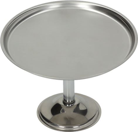 ALZATINA PASTICCERIA INOX ø 140x100 mm