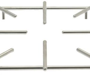 GRIGLIA INOX PIANO COTTURA 370x395 mm