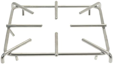 GRIGLIA INOX PIANO COTTURA 370x395 mm
