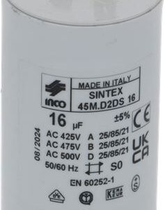 CONDENSATORE 16µF UL