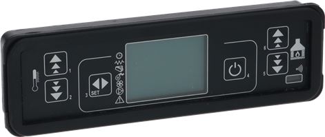 SCHEDA TASTIERA DISPLAY LCD MICRONOVA