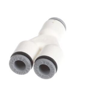 DIVIDER TWO WAY 5/32 TUBE PUSH TO CONN